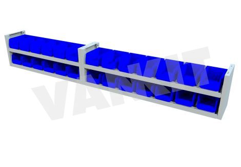 DOUBLE Bin Shelf Height Extension Kit - 2281mm