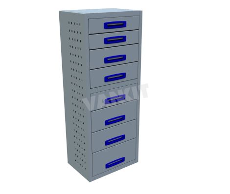 8 Drawer Cabinet - 507mm Wide