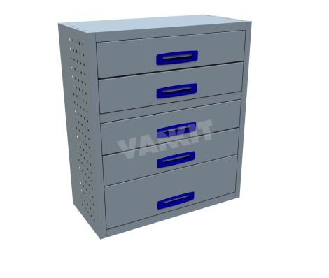 5 Drawer Cabinet - 760mm Wide