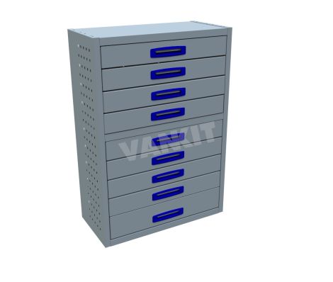 9 Drawer Cabinet - 760mm Wide