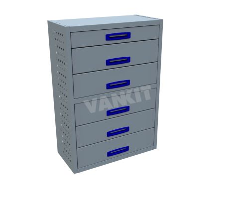 6 Drawer Cabinet - 760mm Wide