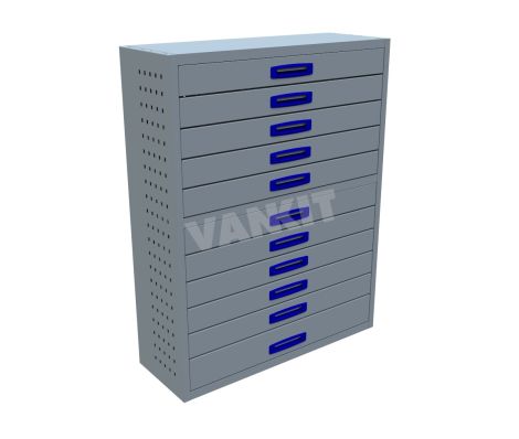 11 Drawer Cabinet - 1014mm Wide