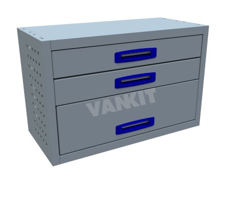 3 Drawer Cabinet DEEP - 760mm Wide