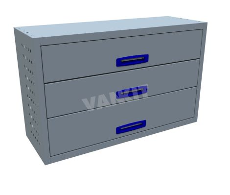 3 Drawer Cabinet DEEP - 1014mm Wide