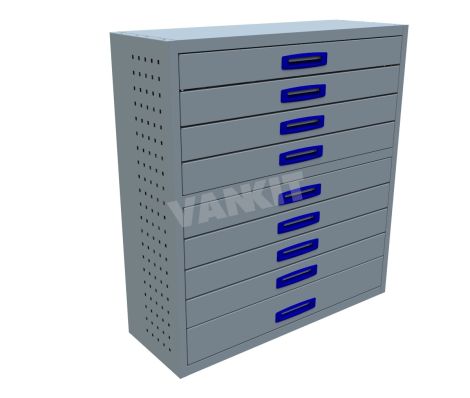 9 Drawer Cabinet DEEP - 1014mm Wide