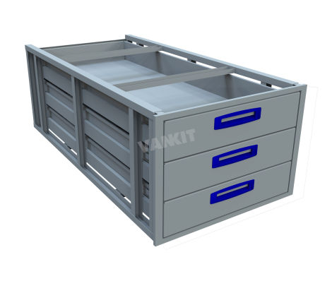 XLD Under Floor Drawer  1.25m - 3 Drawer