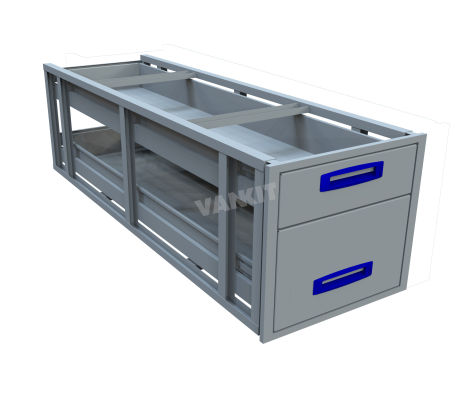 XLD Under Floor Drawer  1.50m - 2 Drawer