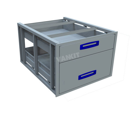 XLD Under Floor Drawer  0.75m - 2 Drawer