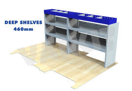 Van Shelves for L2 Medium Van Offside - DEEP