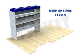 Van Shelves for L3+ Large Van Nearside - DEEP