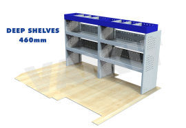 Van Shelves for L1 Medium Van Offside - DEEP