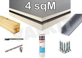 4 Sq Metre False Floor Kit