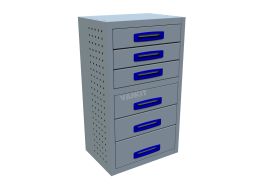 6 Drawer Cabinet - 507mm Wide