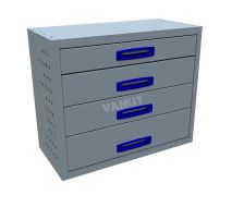 4 Drawer Cabinet - 760mm Wide