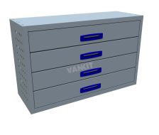 4 Drawer Cabinet - 1014mm Wide