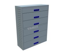 6 Drawer Cabinet - 1014mm Wide