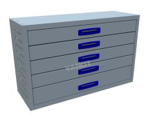 5 Drawer Cabinet DEEP - 1014mm Wide