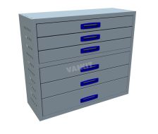 6 Drawer Cabinet DEEP - 1014mm Wide