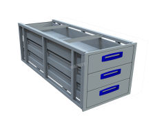 XLD Under Floor Drawer  1.25m - 3 Drawer