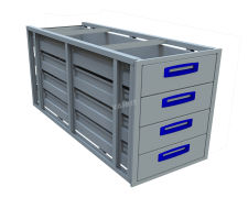 XLD Under Floor Drawer  1.25m - 4 Drawer